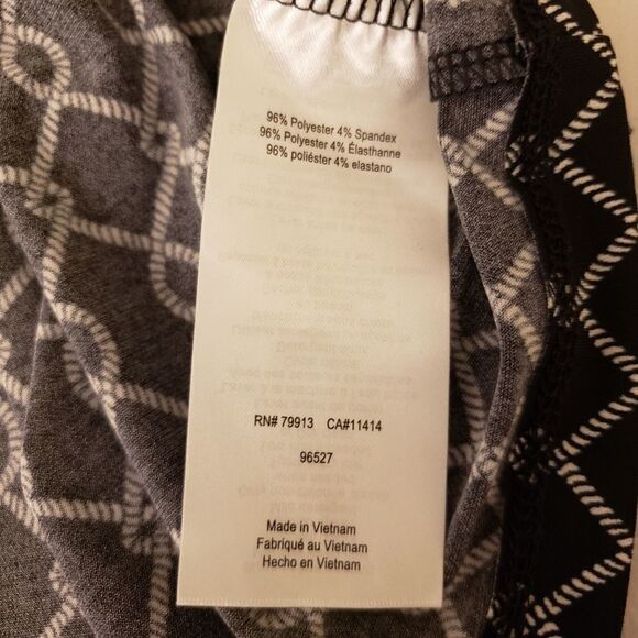 Motherhood Maternity black/white midi dress NWT - Picture 6 of 6